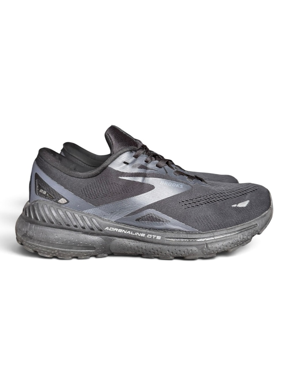 Brooks Adrenaline GTS 23 Men’s 9.5 D Black Running Shoes Sneakers